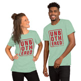 Christian Bible Verse Shirt, Unbothered, Exodus Verse, Christian Verse Tee, Graphic Art Tee,Short-Sleeve Unisex T-Shirt