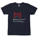 Christian Bible Verse Shirt,Joy,Gladness Not Based on Circumstances, Christian  Tee,Inspirational Tee, Graphic Art Tee,Unisex T-Shirt