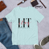 Stay Lit Shirt, Matthew 5:14,Christian Gift, Christian printable, Positive Inspiration, Unisex Custom,Short-Sleeve Unisex T-Shirt