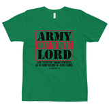 Army Of The Lord, Christian Gift, Positive Inspiration,Bible Quote Print,Unisex Custom, Lovely Design, Short-Sleeve Unisex T-Shirt