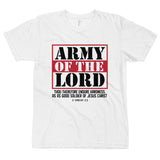 Army Of The Lord, Christian Gift, Positive Inspiration,Bible Quote Print,Unisex Custom, Lovely Design, Short-Sleeve Unisex T-Shirt