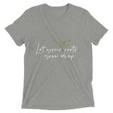Christian Bible Verse Shirt,Let Grow Your Roots Deeper, Christian Verse Tee, Graphic Art Tee,Short sleeve t-shirt