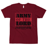 Army Of The Lord, Christian Gift, Positive Inspiration,Bible Quote Print,Unisex Custom, Lovely Design, Short-Sleeve Unisex T-Shirt