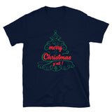 Merry Christmass Y'all! Saying Christmas Themed Lovely Design Short-Sleeve Unisex T-Shirt